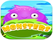 Monster Color Match Online Match-3 Games on taptohit.com