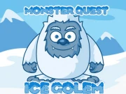 Monster Quest: Ice Golem Online .IO Games on taptohit.com