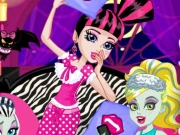 Monster Slumber Party Funny Faces Online Dress-up Games on taptohit.com