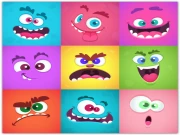 Monsters Color Fill Online Art Games on taptohit.com