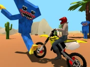 Motoracer vs Huggy Online Racing & Driving Games on taptohit.com