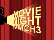 Movie Night Match 3 Online Match-3 Games on taptohit.com