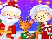 Mr And Mrs Santa Christmas Adventure Online Dress-up Games on taptohit.com