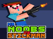 Mr Noobs vs Stickman Online Battle Games on taptohit.com