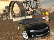 Muddy Village Car Stunt Online Agility Games on taptohit.com