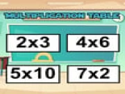 Multiplication Table Online kids Games on taptohit.com