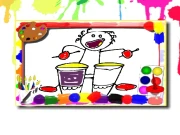 Music Coloring Book Online Art Games on taptohit.com
