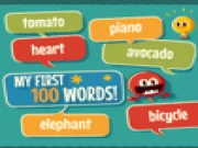 My First 100 Words Online junior Games on taptohit.com