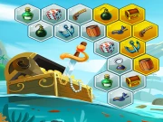 Mystic Sea Treasures Online Match-3 Games on taptohit.com