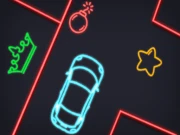 Neon car Puzzle Online Puzzle Games on taptohit.com