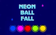 Neon Fall Ball Online arcade Games on taptohit.com