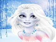 New Makeup Snow Queen Eliza Online Dress-up Games on taptohit.com