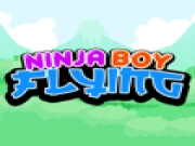 Ninja Boy Flying Online arcade Games on taptohit.com