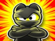 Ninja Hero Cats Online ninja Games on taptohit.com