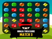 Ninja Treasure Match 3 Online Match-3 Games on taptohit.com