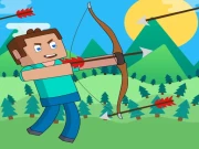 Noob archer monster attack Online Casual Games on taptohit.com