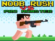 Noob Rush vs Pro Monsters Online Agility Games on taptohit.com