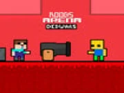 Noobs Arena Bedwars Online two-player Games on taptohit.com
