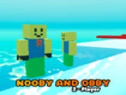 Nooby And Obby 2 Player Online two-player Games on taptohit.com