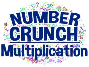 Number Crunch Multiplication Online Educational Games on taptohit.com