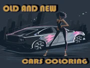 Old And New Cars Coloring Online Art Games on taptohit.com
