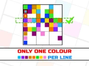 Only 1 color per line Online Puzzle Games on taptohit.com