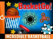 Orange Ball: BasketGo Puzzle Online Puzzle Games on taptohit.com