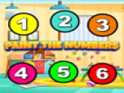 Paint The Numbers Online kids Games on taptohit.com