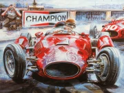 Painting Vintage Cars Jigsaw Puzzle Online Puzzle Games on taptohit.com