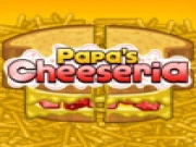 Papa's Cheeseria Online cooking Games on taptohit.com