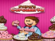 Papa's Cupcakeria Online management Games on taptohit.com