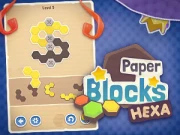 Paper Blocks Hexa Online Puzzle Games on taptohit.com