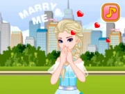 Perfect Proposal Elsa Online Dress-up Games on taptohit.com