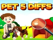 Pet 5 Diffs Online Puzzle Games on taptohit.com