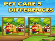 Pet Care 5 Differences Online Care Games on taptohit.com
