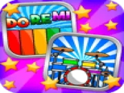 Piano and Drum for Kids Online junior Games on taptohit.com