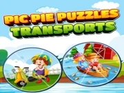 Pic Pie Puzzles Transports Online Puzzle Games on taptohit.com
