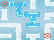 Pipes Flood Puzzle Online Puzzle Games on taptohit.com