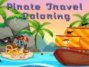 Pirate Travel Coloring Online Art Games on taptohit.com