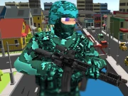 Pixel Combat Multiplayer Online Battle Games on taptohit.com