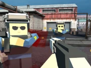 Pixel Factory Battle 3D.IO Online Shooter Games on taptohit.com