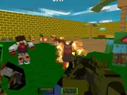 Pixel SWAT Zombie Survival Online Shooter Games on taptohit.com