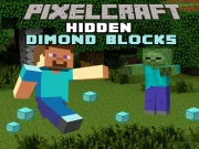 Pixelcraft Hidden Diamond Blocks Online Puzzle Games on taptohit.com