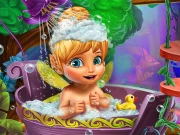 Pixie Baby Bath Online Dress-up Games on taptohit.com