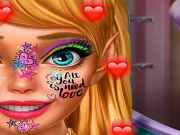 Pixie Flirty Makeup Online Dress-up Games on taptohit.com