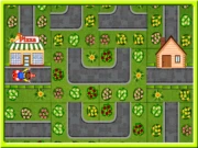 Pizza Delivery Puzzles Online Puzzle Games on taptohit.com