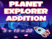 Planet Explorer Addition Online Puzzle Games on taptohit.com