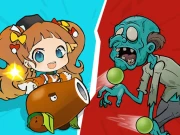 Plant Girl Defense Zombie Online Hypercasual Games on taptohit.com