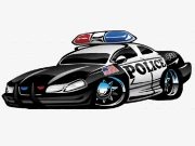 Police Cars Memory Online Puzzle Games on taptohit.com