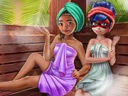 Polynesian Exotic Sauna Online Dress-up Games on taptohit.com
